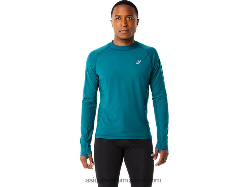 winter hardlooptop met lange mouwen voor heren V6HXR2854 fluweel grenen Asics