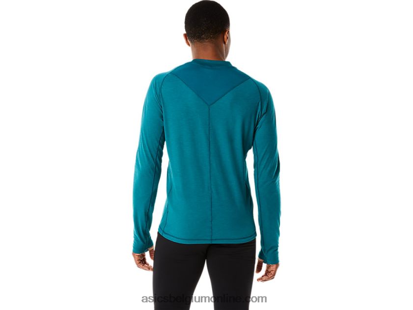 winter hardlooptop met lange mouwen voor heren V6HXR2854 fluweel grenen Asics