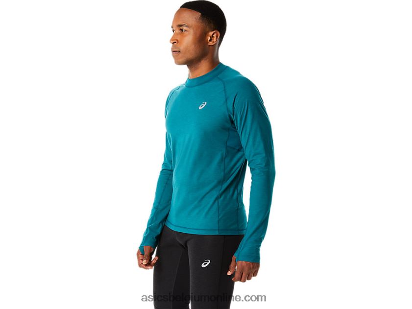 winter hardlooptop met lange mouwen voor heren V6HXR2854 fluweel grenen Asics