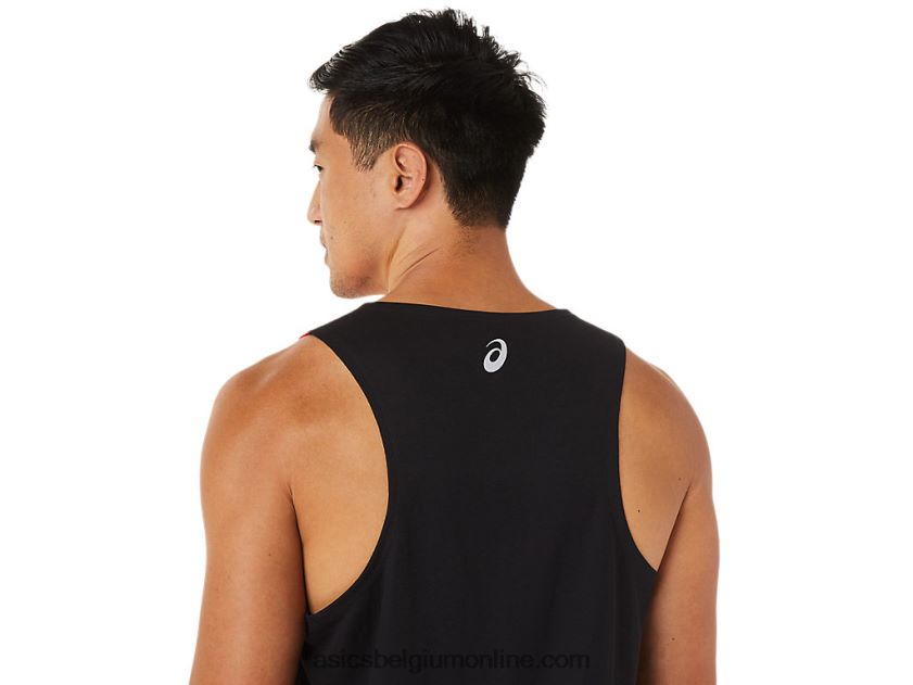 heren singlet V6HXR21648 elektrisch rood Asics