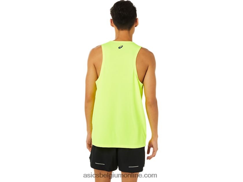 heren singlet lam ready-set ii V6HXR21619 veiligheid geel Asics