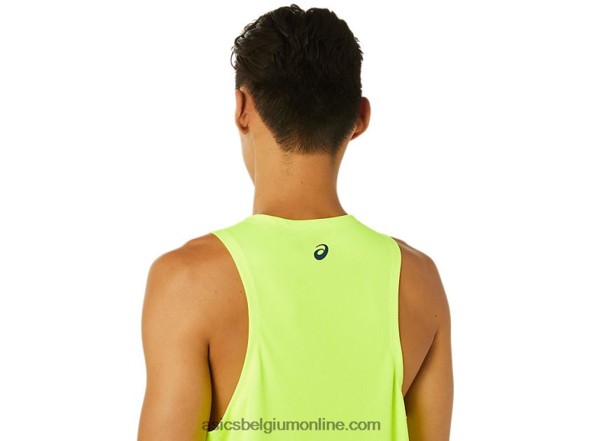 heren singlet lam ready-set ii V6HXR21619 veiligheid geel Asics