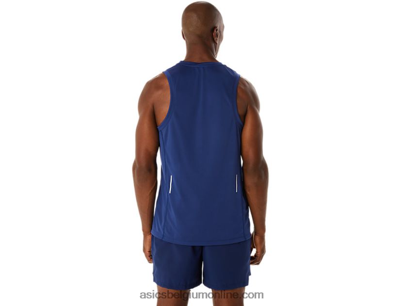 kant-en-klaar lyte-singlet voor heren V6HXR2176 Indigo blauw Asics
