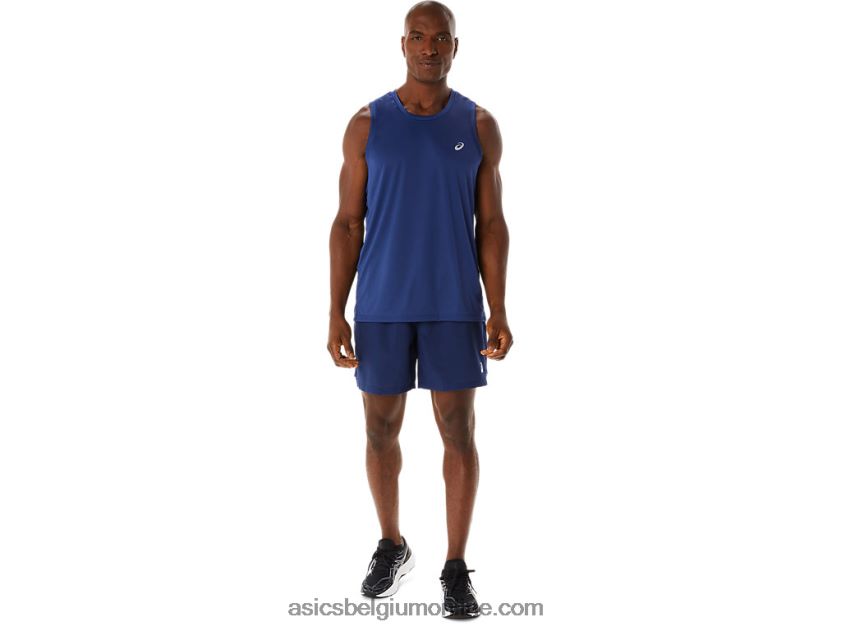 kant-en-klaar lyte-singlet voor heren V6HXR2176 Indigo blauw Asics
