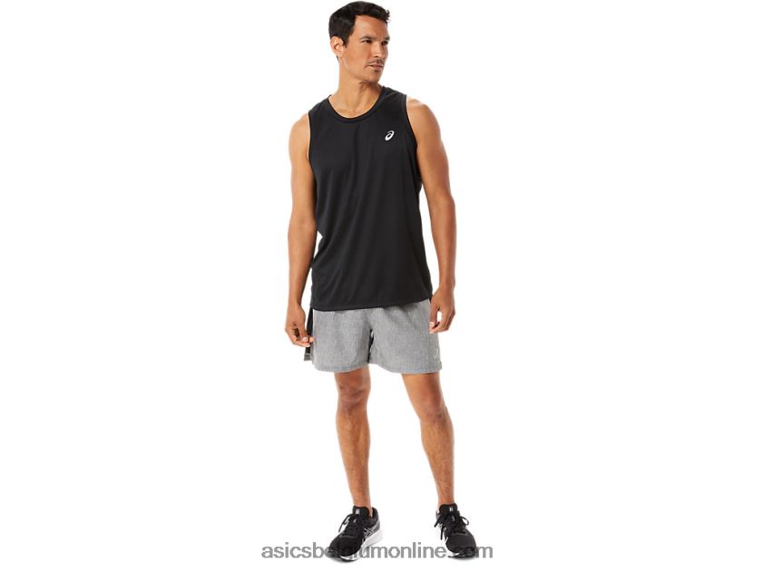 kant-en-klaar lyte-singlet voor heren V6HXR2311 prestatie zwart Asics