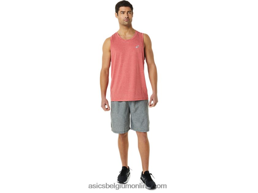 kant-en-klaar lyte-singlet voor heren V6HXR2313 klassieke rode heide Asics