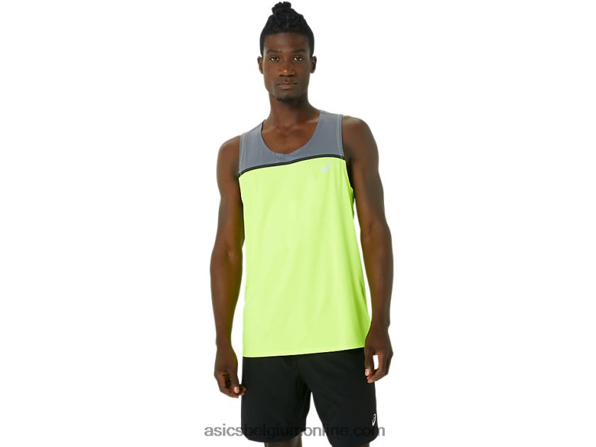 pr lyte-singlet voor heren V6HXR21021 veiligheid geel/metropolis Asics