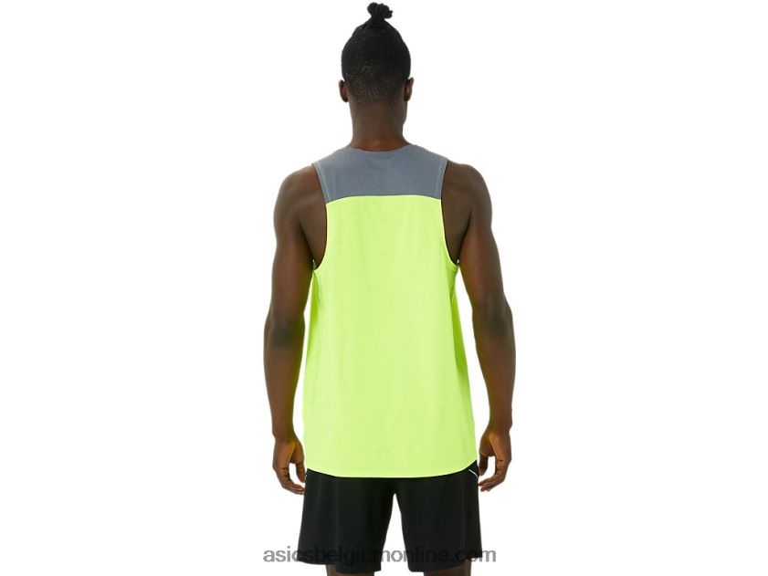 pr lyte-singlet voor heren V6HXR21021 veiligheid geel/metropolis Asics