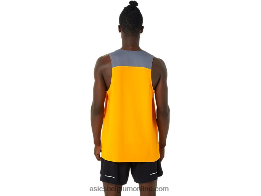 pr lyte-singlet voor heren V6HXR21035 barnsteen/metropool Asics