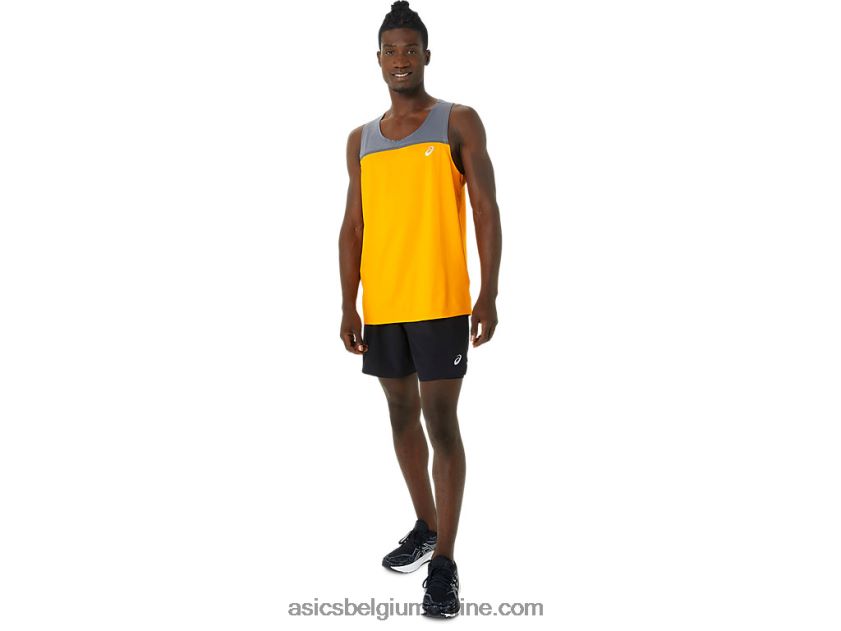 pr lyte-singlet voor heren V6HXR21035 barnsteen/metropool Asics