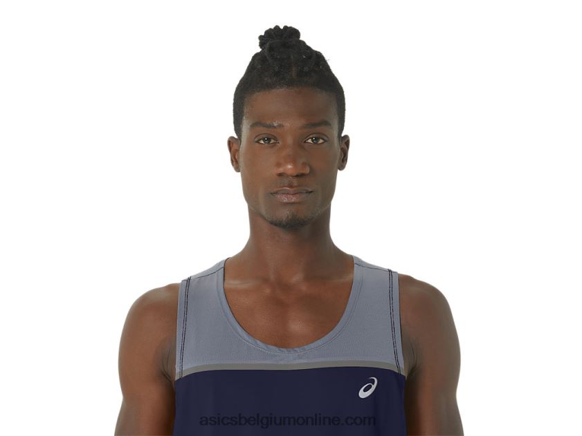 pr lyte-singlet voor heren V6HXR2177 peacoat Asics