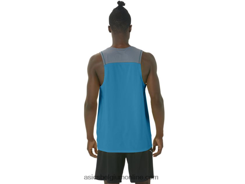 pr lyte-singlet voor heren V6HXR2196 eiland blauw Asics