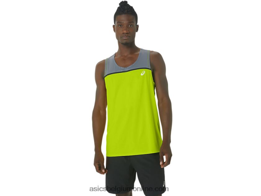 pr lyte-singlet voor heren V6HXR241 limoenschil Asics