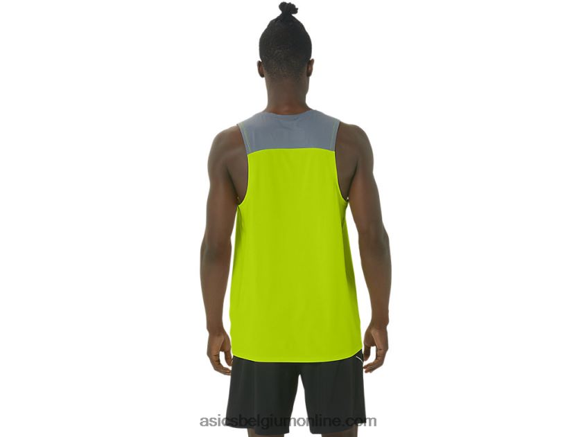 pr lyte-singlet voor heren V6HXR241 limoenschil Asics