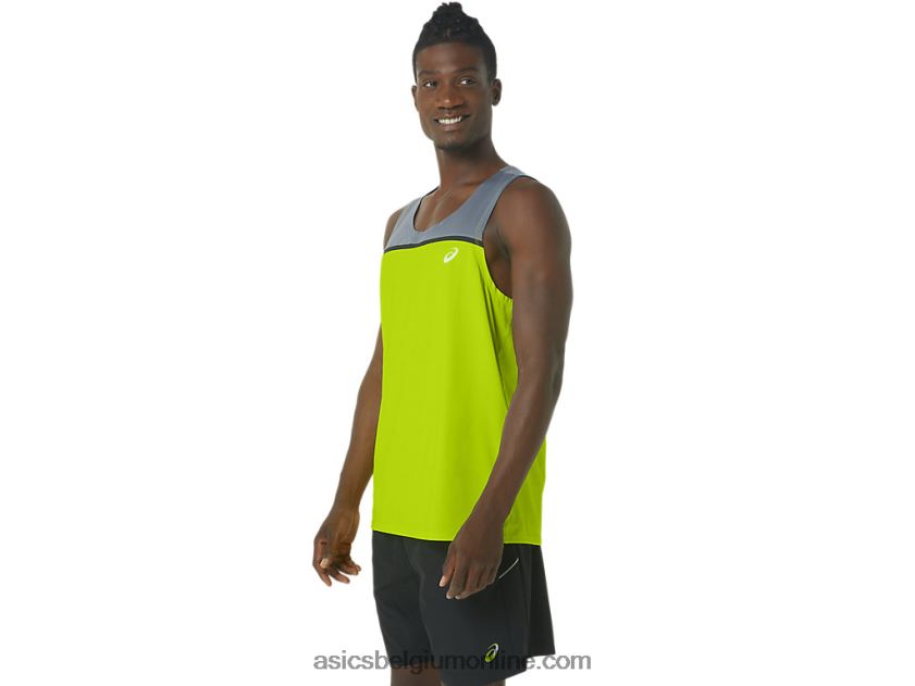 pr lyte-singlet voor heren V6HXR241 limoenschil Asics