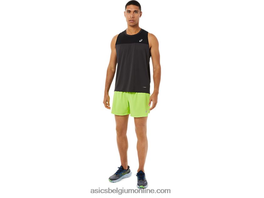race-singlet voor heren V6HXR21393 performance zwart/grafietgrijs Asics