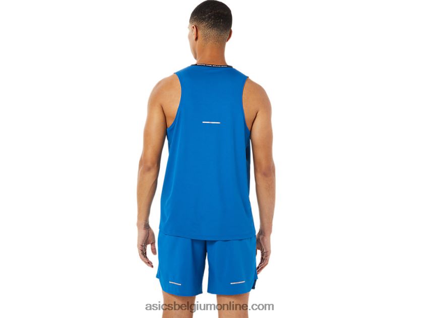 race-singlet voor heren V6HXR21404 franse blue/lake drive Asics