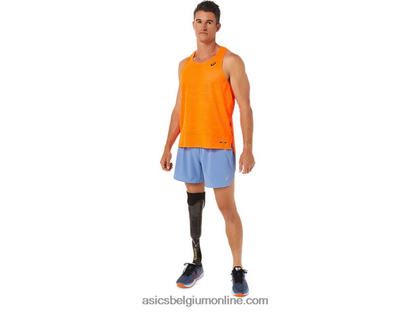 ventilate actibreeze-singlet voor heren V6HXR21326 schokkend oranje Asics