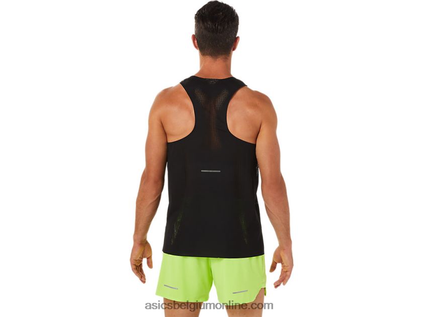 ventilate actibreeze-singlet voor heren V6HXR21402 prestatie zwart Asics