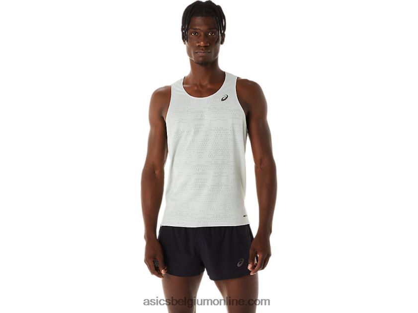 ventilate actibreeze-singlet voor heren V6HXR2521 lichte salie Asics