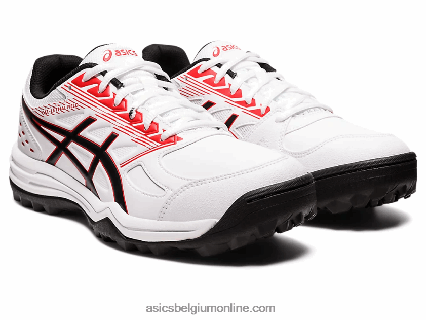 gel-dodelijk veld V6HXR21196 wit/klassiek rood Asics