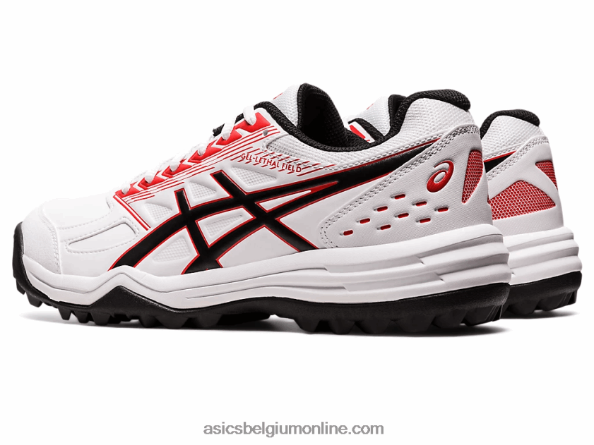 gel-dodelijk veld V6HXR21196 wit/klassiek rood Asics