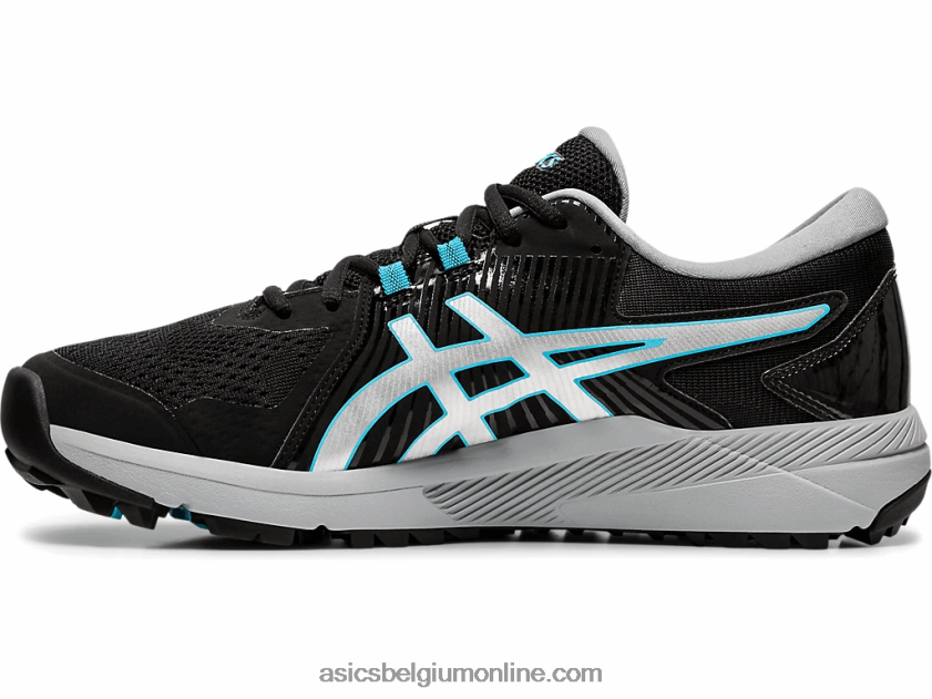 gel-cursus glijden mannen V6HXR21992 zwart zilver Asics