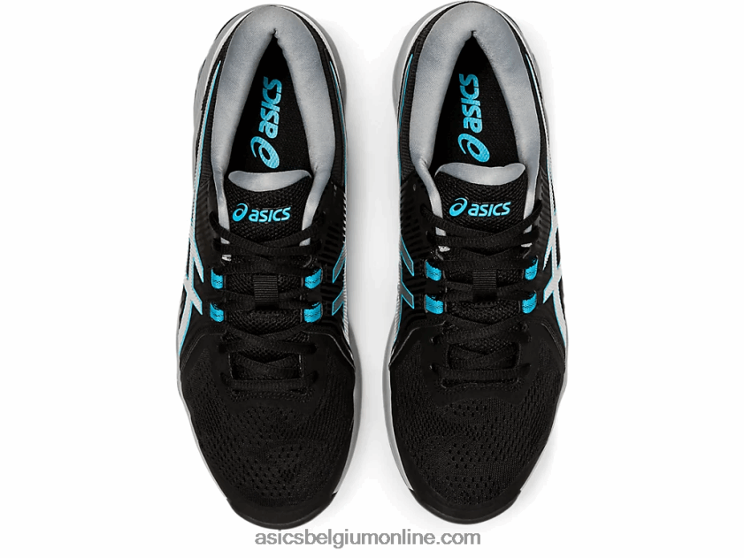 gel-cursus glijden mannen V6HXR21992 zwart zilver Asics