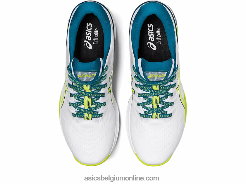 gel-kayano aas V6HXR2457 wit/neon limoen Asics