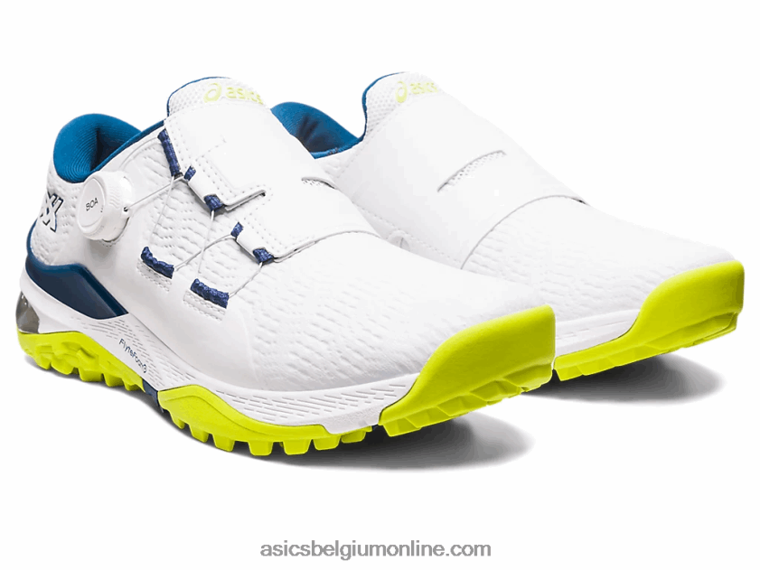 gel-kayano ace boa V6HXR277 wit/makoblauw Asics