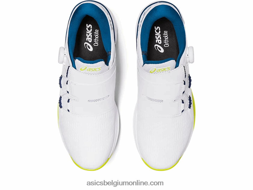 gel-kayano ace boa V6HXR277 wit/makoblauw Asics