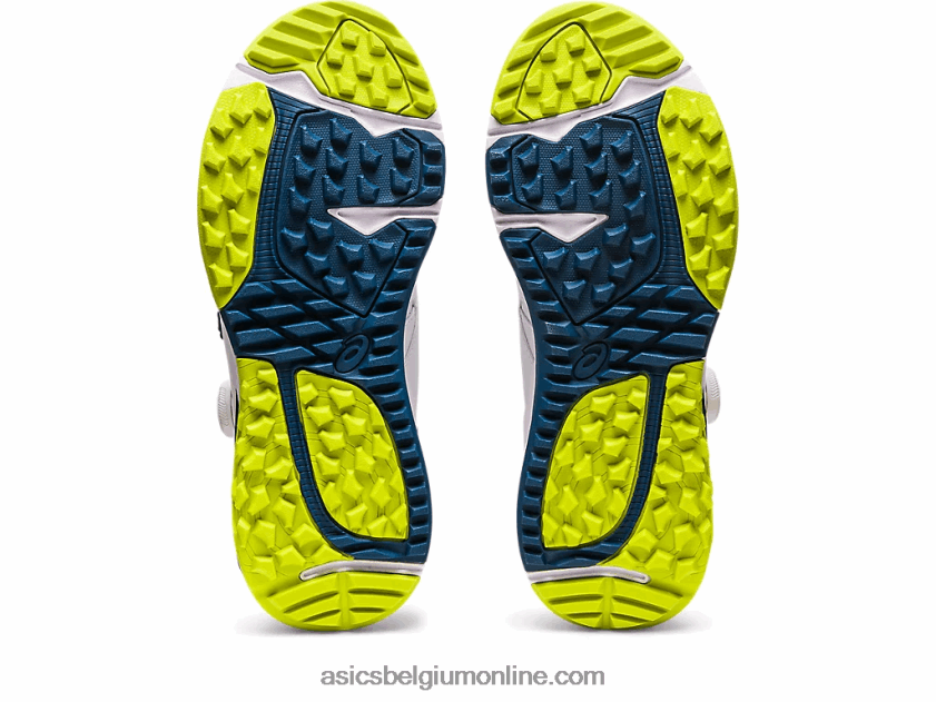 gel-kayano ace boa V6HXR277 wit/makoblauw Asics