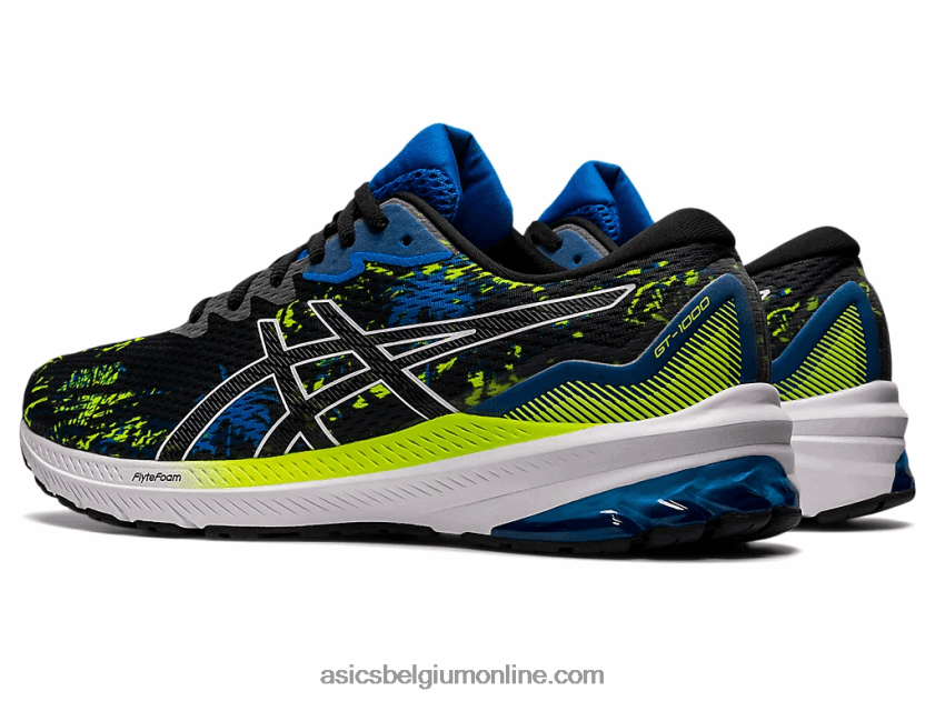 GT-1000 11 V6HXR21283 zwart/elektrisch blauw Asics