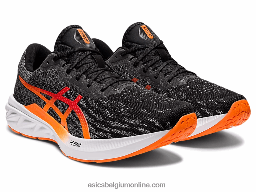dynablast 2 V6HXR21486 zwart/schokkend oranje Asics