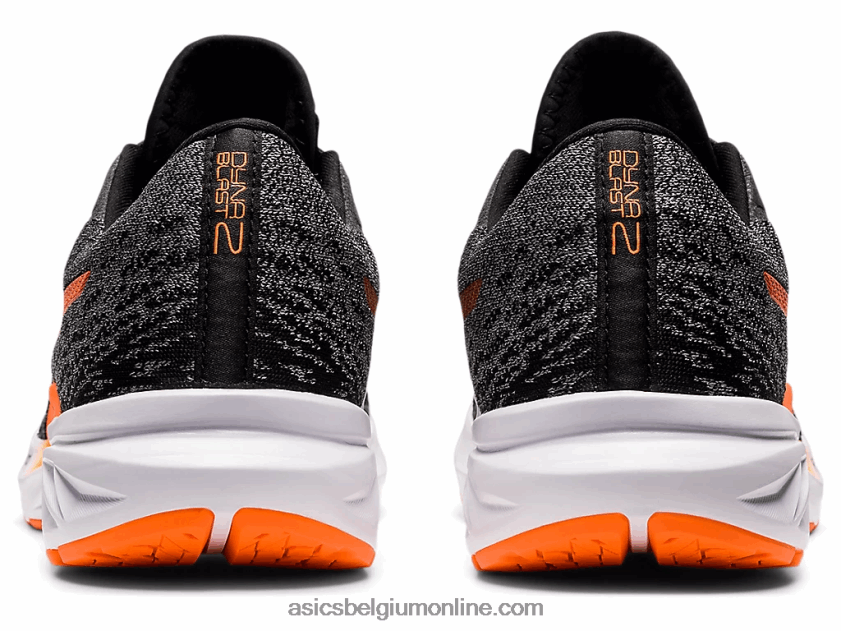 dynablast 2 V6HXR21486 zwart/schokkend oranje Asics