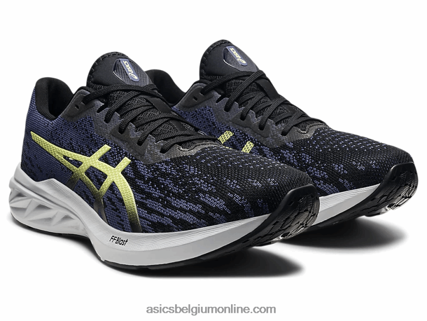 dynablast 2 V6HXR21732 zwart/gloedgeel Asics