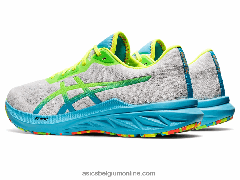 dynablast 2 V6HXR21738 wit/groene gekko Asics