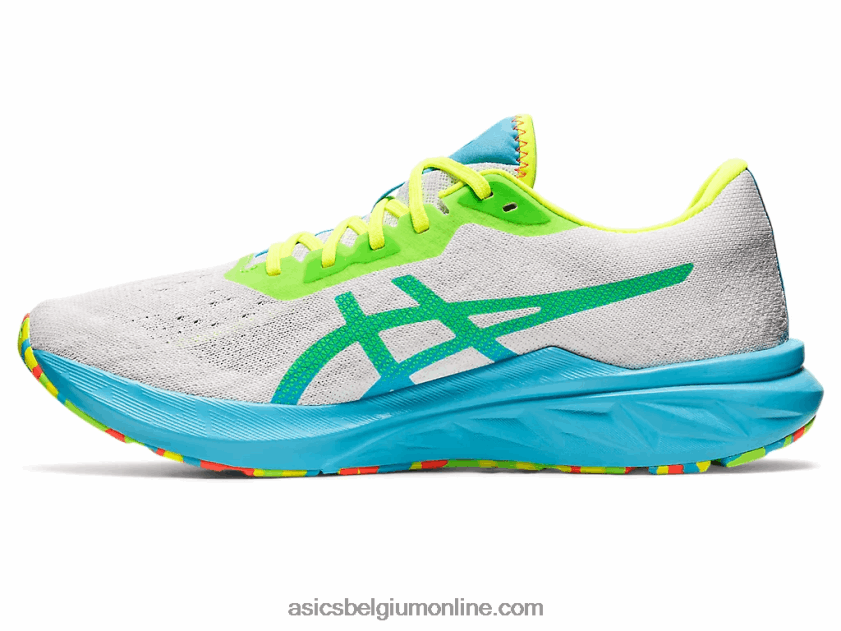 dynablast 2 V6HXR21738 wit/groene gekko Asics
