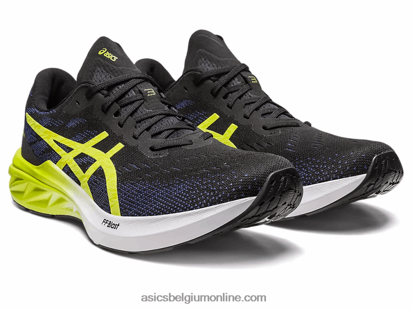dynablast 3 V6HXR2264 zwarte/limoenschil Asics