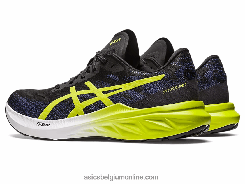 dynablast 3 V6HXR2264 zwarte/limoenschil Asics