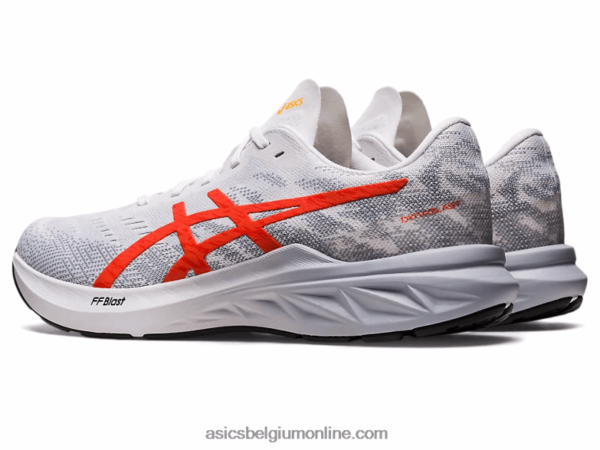 dynablast 3 V6HXR2792 wit/cherrytomaat Asics