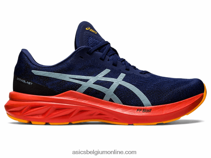 dynablast 3 V6HXR2821 diepe oceaan/licht staal Asics