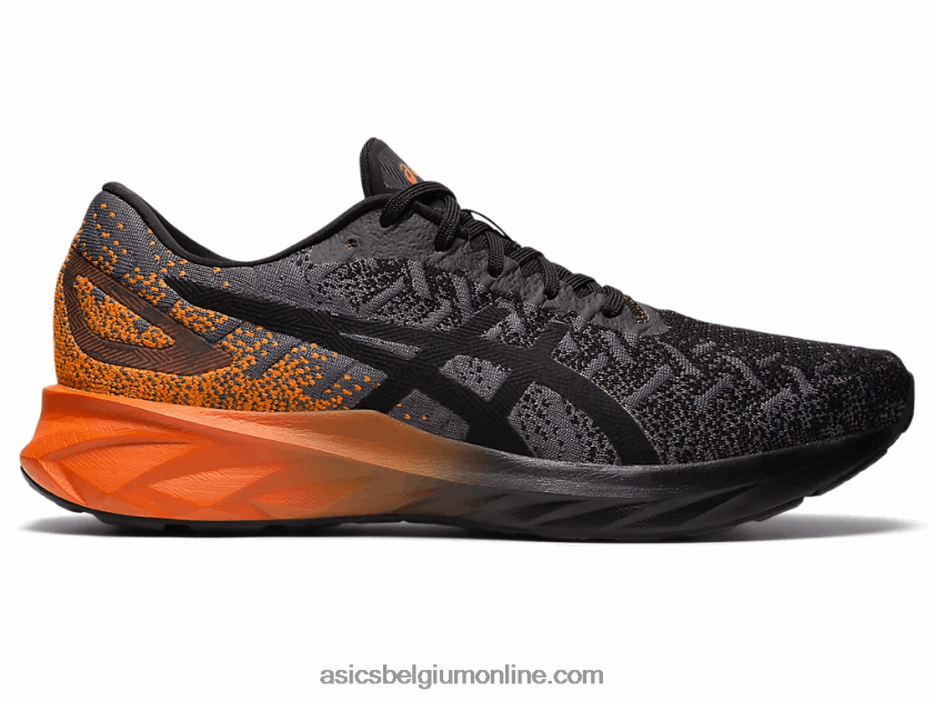 dynablast V6HXR22002 zwart/goudsbloem oranje Asics