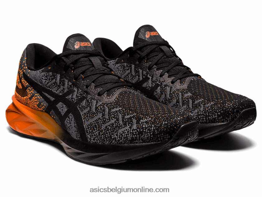 dynablast V6HXR22002 zwart/goudsbloem oranje Asics