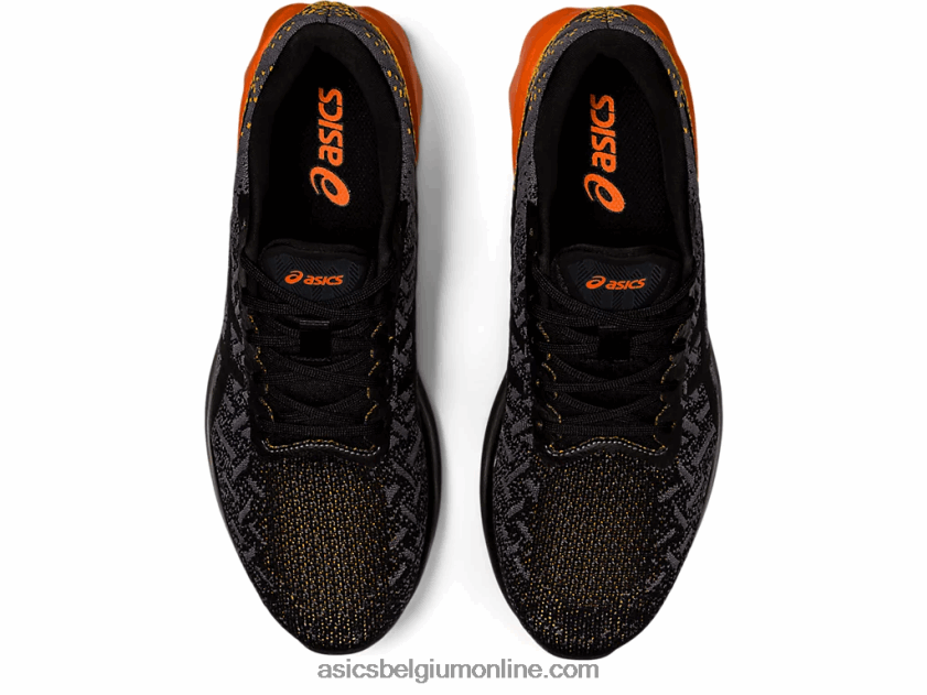 dynablast V6HXR22002 zwart/goudsbloem oranje Asics