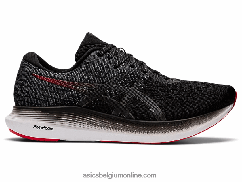 evoride 2 V6HXR21781 zwart/elektrisch rood Asics