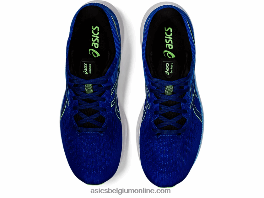 evoride 2 V6HXR21813 monaco blauw/licht limoen Asics