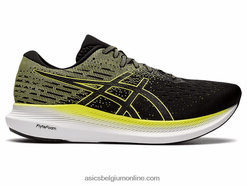 evoride 2 breed V6HXR21810 zwart/gloedgeel Asics