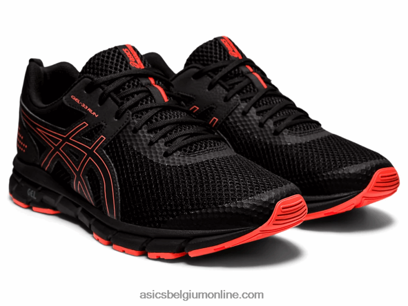 gel-33 V6HXR2896 zwart/flitskoraal Asics