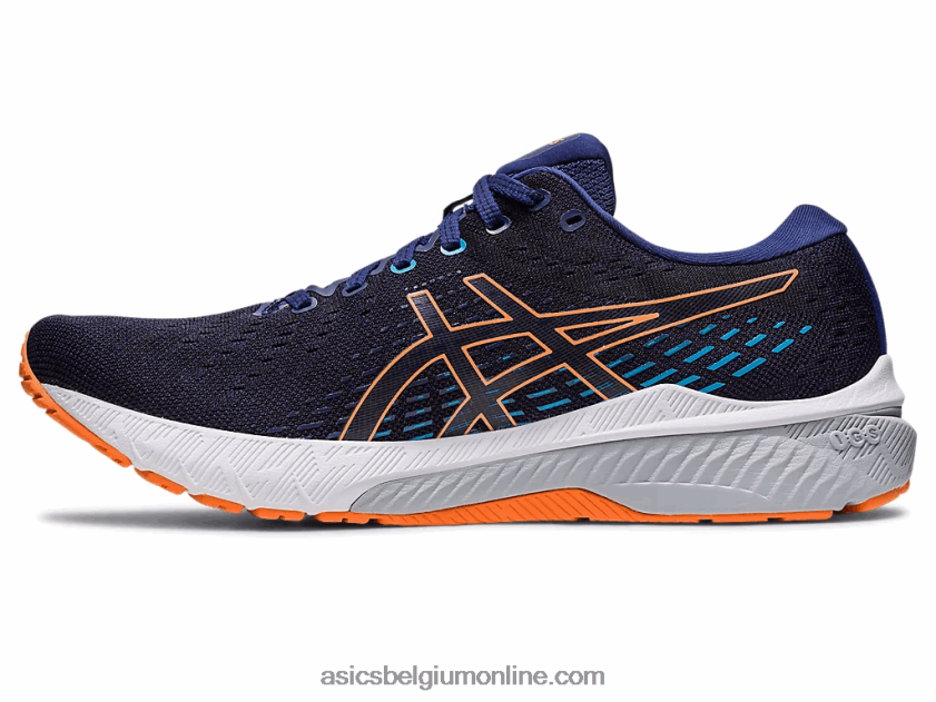 gel achtervolgen 8 V6HXR2480 indigo blauw/zon perzik Asics